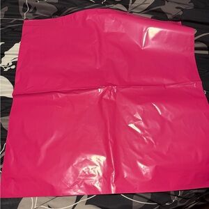 10 XXL Pink Polymailers 24x24